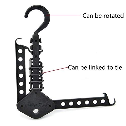 Mopslik Mopslik Magic Clothes Hangers Organizer Foldable Clothing Multi Hooks Organizer  - Image 4