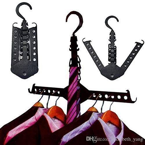 Mopslik Mopslik Magic Clothes Hangers Organizer Foldable Clothing Multi Hooks Organizer  - Image 2