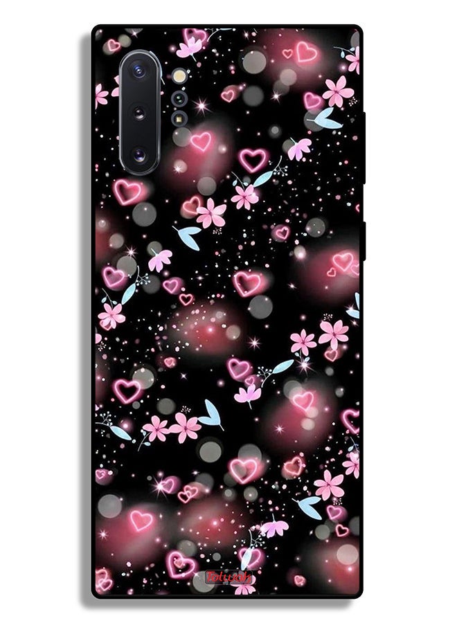 Tolwak Samsung Galaxy Note 10 Plus Protective Case Cover Small Hearts And Flowers - Image 2