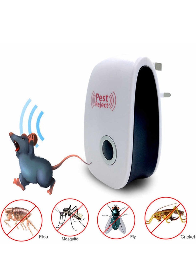 MARGOUN 5 Pack Of Ultrasonic Pest Repeller Plug in Insects Electronic Pest Repellent Rodent Repellent Indoor Pest Control for Home Kitchen Office With 6 Months Warranty  - Image 2