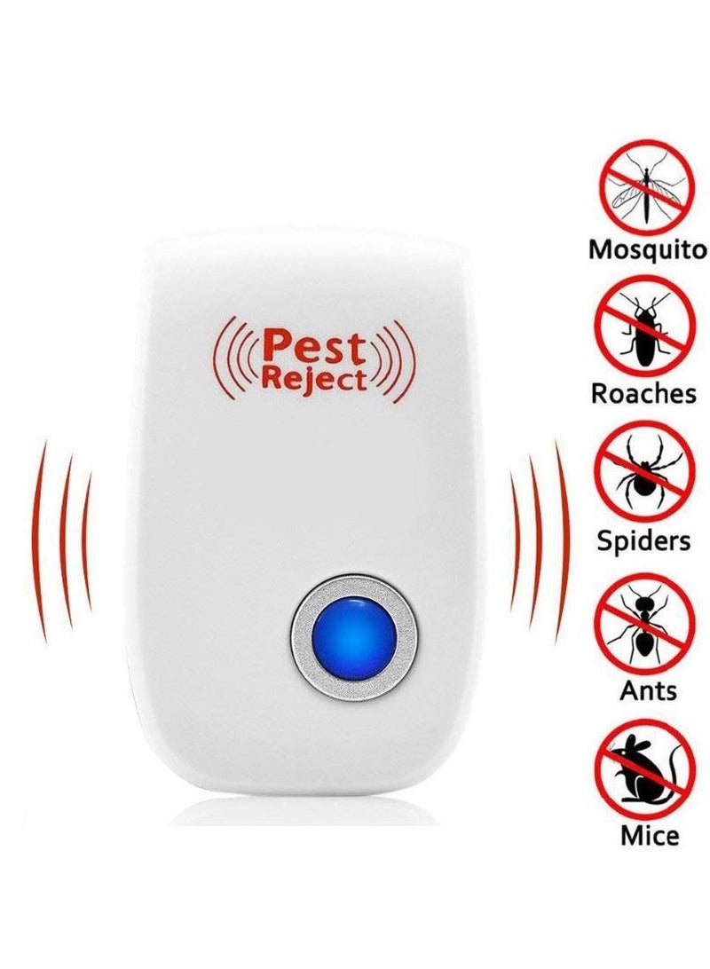 MARGOUN 5 Pack Of Ultrasonic Pest Repeller Plug in Insects Electronic Pest Repellent Rodent Repellent Indoor Pest Control for Home Kitchen Office With 6 Months Warranty  - Image 3