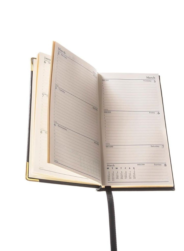 Collins Collins Classic 2024 Diary Slimchart Week to View Business Planner (with Appointments) - Business Planner and Organiser - January to December 2024 Diary - Weekly - Red - CAPV.15-24  - Image 4