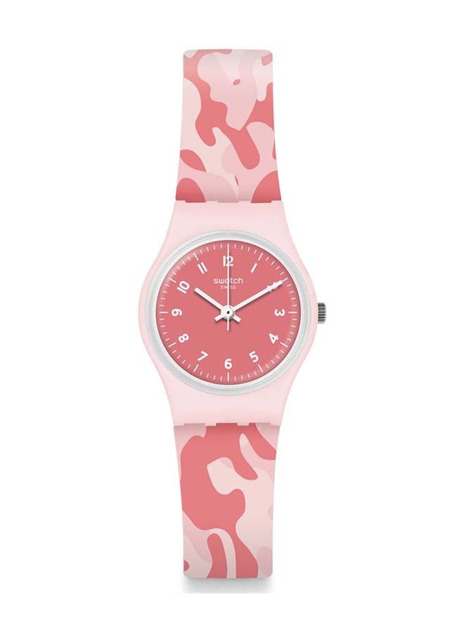 Swatch ساعة يد نسائية مقاومة للماء بحركة كوارتز كاموروز - 36 مم - Image 2