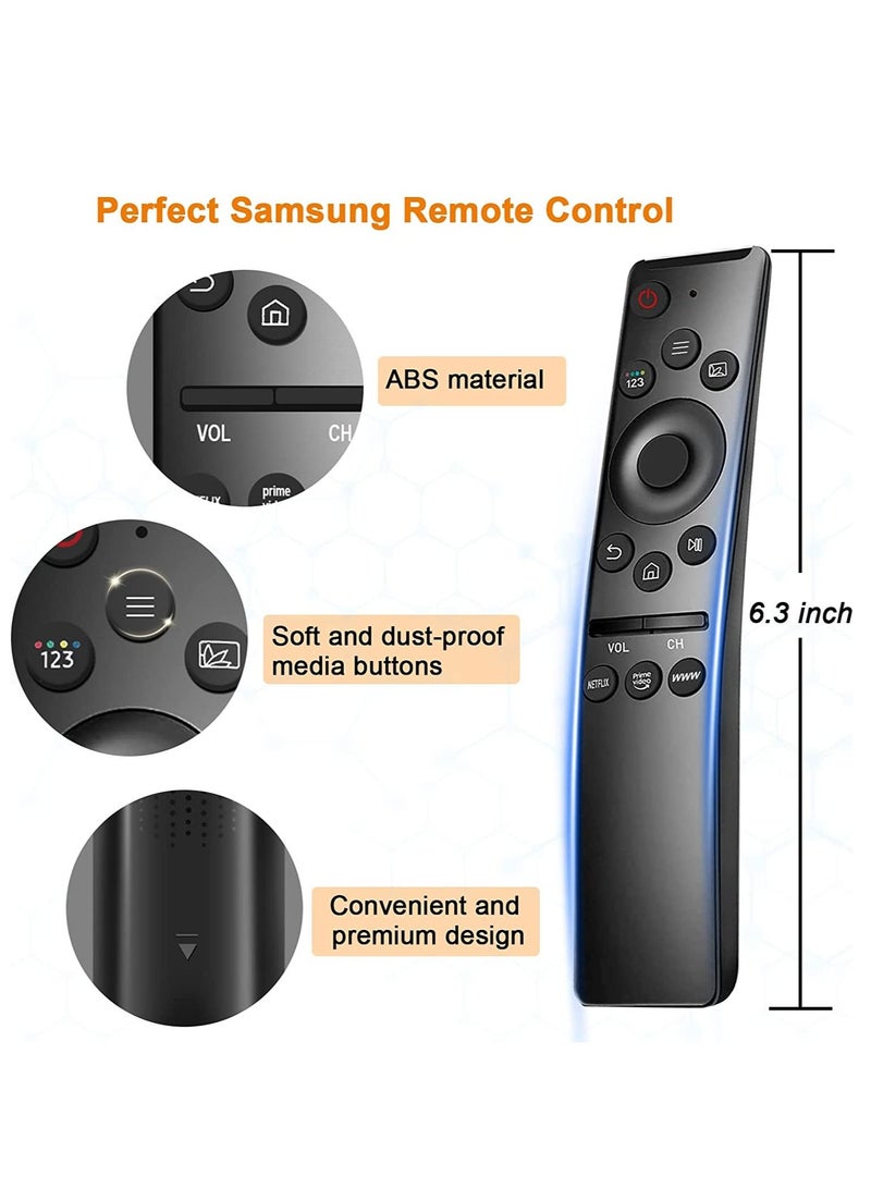 New Replacement Remote Control BN59-01242A BN59-01259D IR Remote Control Fit for Samsung Smart TV No Setup Required TV Compatible Universal Remote Control, with Prime Video NETLFIX One Button 1pc - Image 4