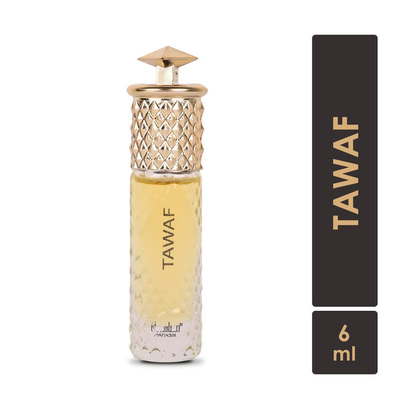 Manasik Tawaf Premium Attar, Balsamic, Sweet & Floral, Soothing Fragrance, Long Lasting Roll on Itra For Men & Women, 6ml - Image 2