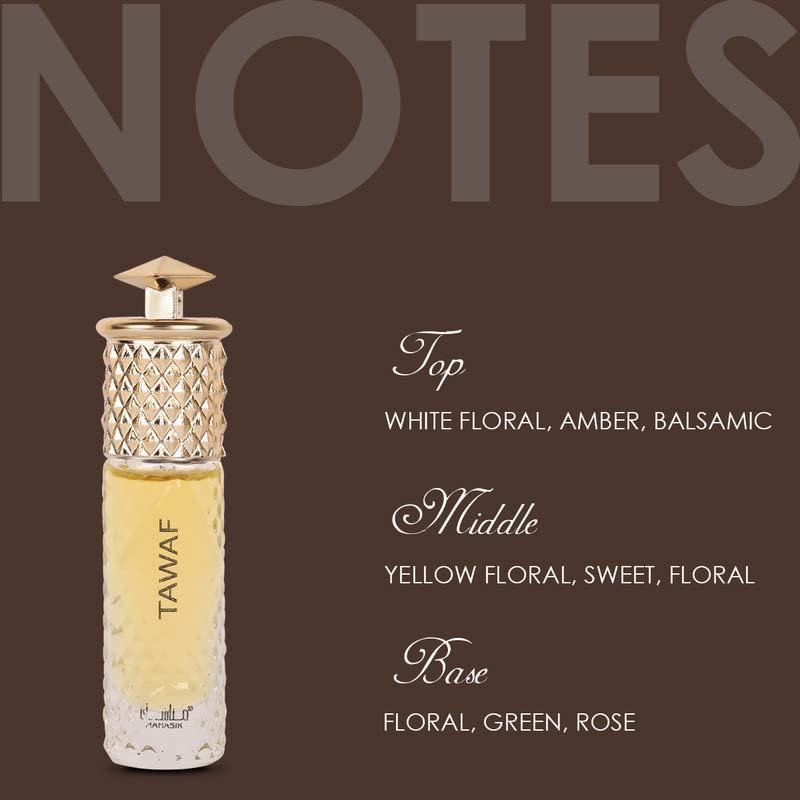 Manasik Tawaf Premium Attar, Balsamic, Sweet & Floral, Soothing Fragrance, Long Lasting Roll on Itra For Men & Women, 6ml - Image 3