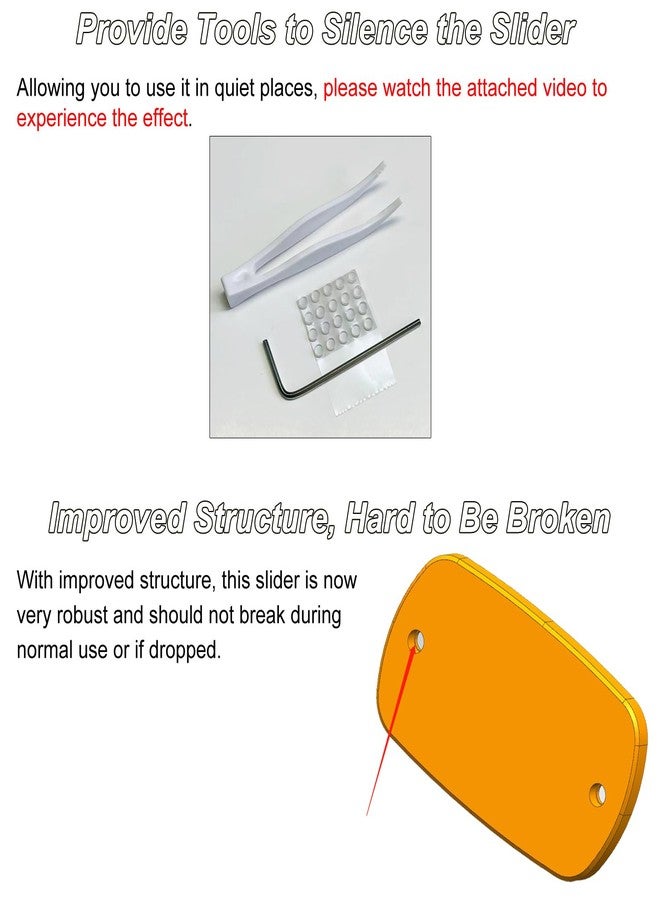 دجوينو ستار منزلق دجينو ستار الصامت (ألياف الكربون)، تشغيل سلس كالحرير، متين، خفيف الوزن، استجابة لمسية قوية، عائم بحرية، لعبة فيدجيت فاخرة، منزلق مغناطيسي، أفضل خيار للهدايا DFS-28 - Image 4