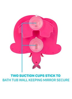 Nuby Nuby Mermaid Mirror Bath Toy Set, 3 Yrs+, 3pc, Multi-Colored, 5", Multicolor  - Image 1
