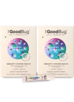 The Good Bug Arabic English Spanish First Defense Super Gut Powder For Healthy Digestion 15 Days Pack (Pack Of 2)  - Image 1