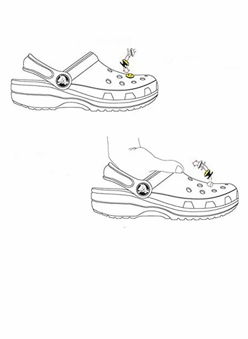 SOLARAE 12 Pcs Random Plush Shoe Decorations Charms, for croc Bracelets Wristband Colorful Beauty croc jibbed charms Bracelet Decorations Party Gifts - Image 5