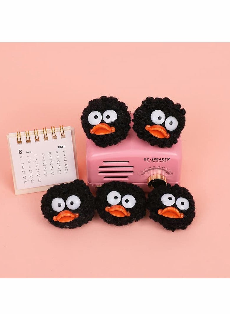 SOLARAE 12 Pcs Random Plush Shoe Decorations Charms, for croc Bracelets Wristband Colorful Beauty croc jibbed charms Bracelet Decorations Party Gifts - Image 2