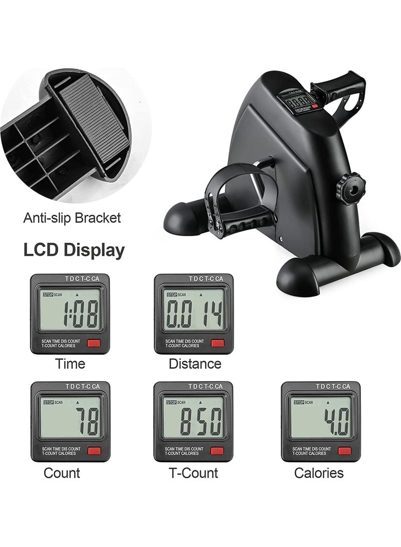 KUYING off sport Mini Bike Stepper Exercise Machine with LCD Display and Adjustable Resistance - Image 4