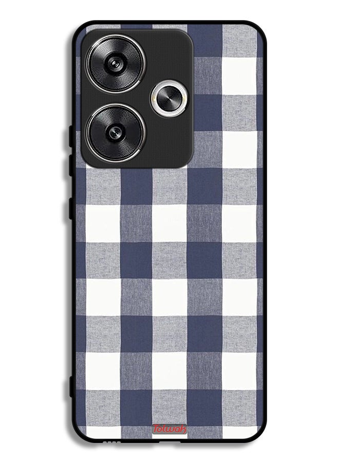 Tolwak Xiaomi Poco F6 5G Protective Case Cover Cloth Pattern - Image 1