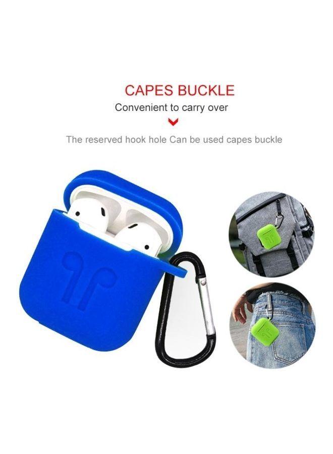 NIBEMINENT 6 in 1 Earphone Case with Accessories for Apple AirPods Multicolour - Image 5