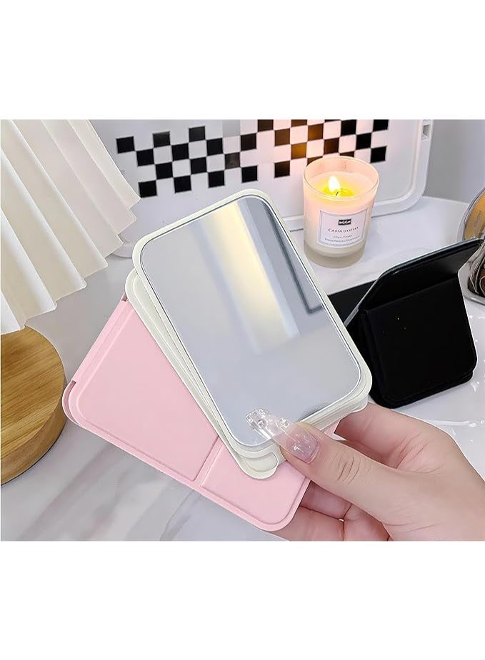 يوكانبي مرآة جيب محمولة قابلة للطي، مرآة مكياج مدمجة لتعديل الإطلالة بسرعة أثناء التنقل - Image 2