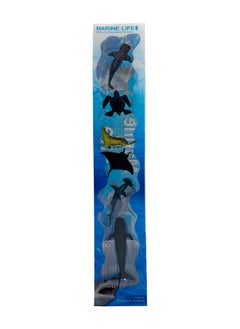 Galaxy 6-Pack Realistic Marine Animal Toy Set | Educational Ocean Creatures for Kids | Sea Life Playset