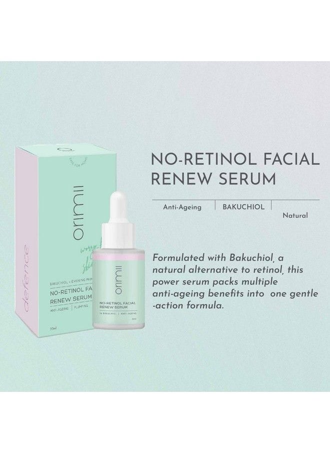 Orimii - Retinol Free Renewing Serum ; 1% Bakuchiol To Fight Early Signs Of Ageing ; Pregnancy Safe Antiageing Serum ; Breastfeeding Safe ; 30Ml - Image 1