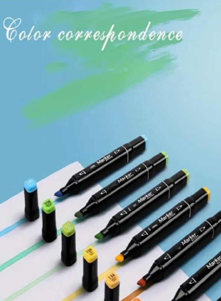 Touch Five, 36 Colors, Dual Drawing Pen, Black - Image 1