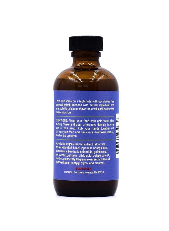 taconic shave , Natural Aftershave Splash 4 oz, Lavender Lime, Skin Cooling, Refreshing and Moisturizing, After-Shave Liquid Formula with All-Natural Ingredients, Artisan Made in The USA  - Image 2