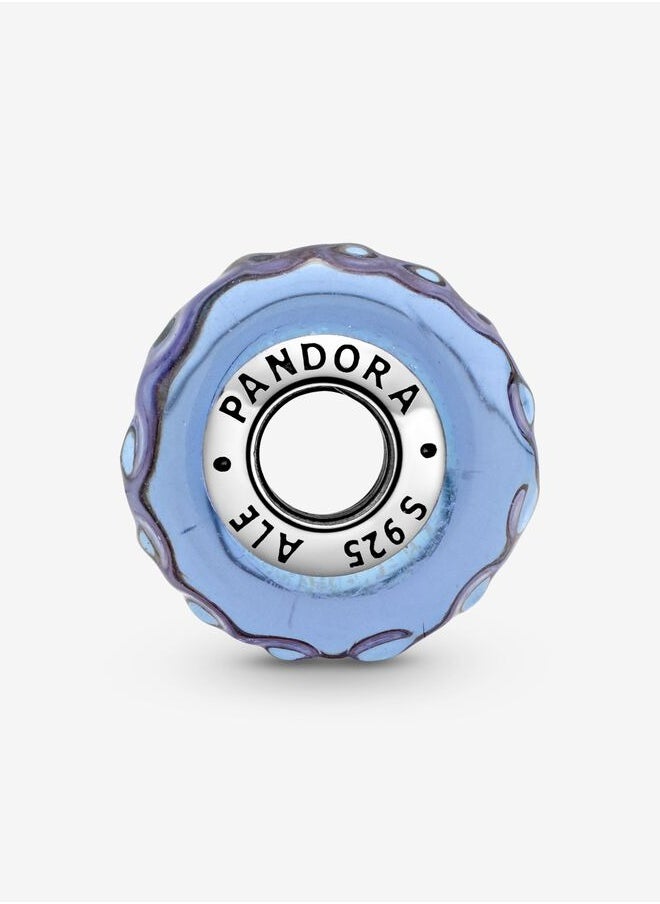 PANDORA - Pandora Wavy Lavender Murano Glass 798875C00 - Image 1
