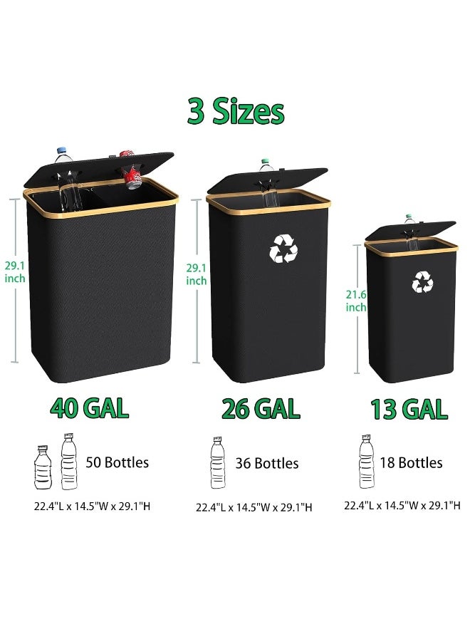 Generic Pakusane  Indoor Recycle Bin, Large 26 Gallon 101L Recycling Bin With Reusable Inner Bag  - Image 1