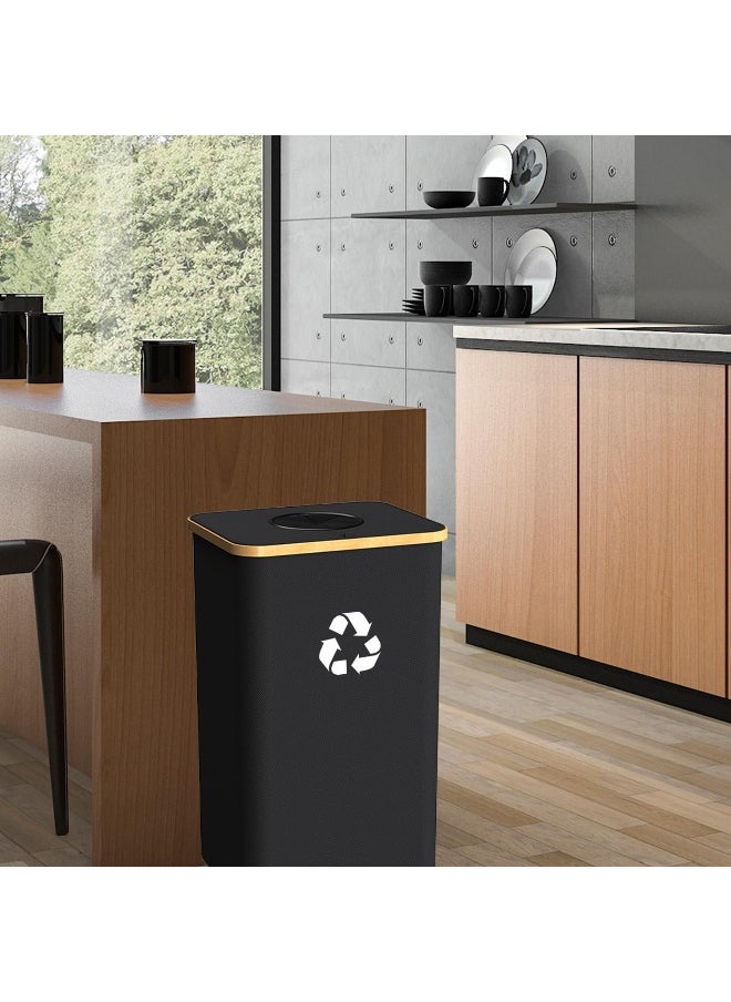 Generic Pakusane  Indoor Recycle Bin, Large 26 Gallon 101L Recycling Bin With Reusable Inner Bag  - Image 5