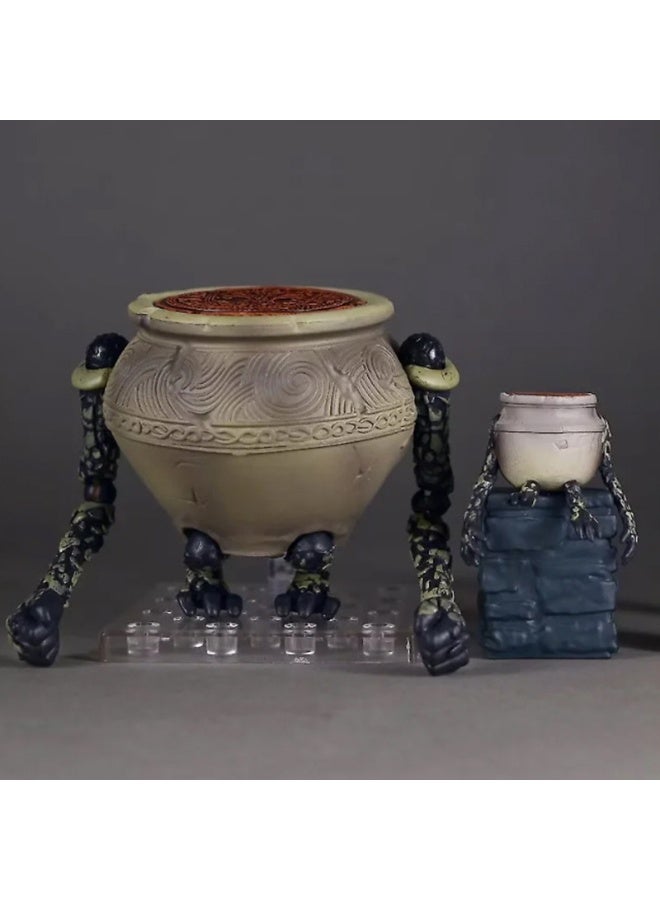 general Elden Ring Warrior Pot Alexander Movable Doll Model Decoration Desktop Decoration Toy Gift for Family and Friends - Image 2