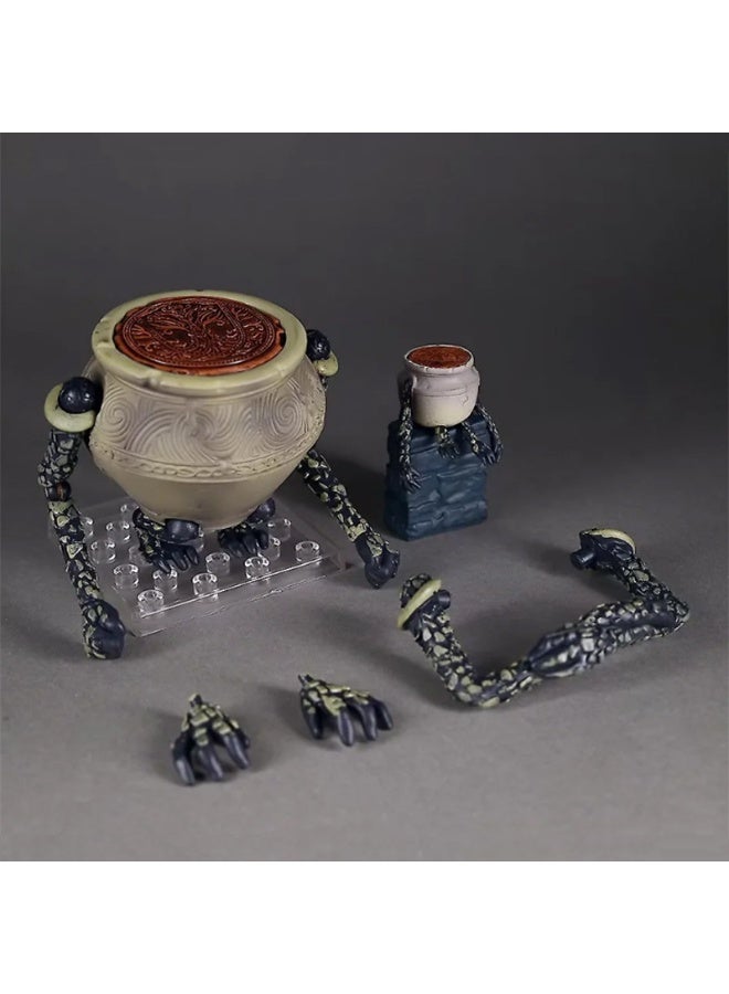 general Elden Ring Warrior Pot Alexander Movable Doll Model Decoration Desktop Decoration Toy Gift for Family and Friends - Image 1