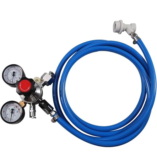 LUCKEG Gas Line Assembly Including Blue Beer Gas Line ID 5/16",OD 9/16" Length 10ft, CO2 Hose Clamps for Kegerator Draft Beer Brew,Cornelius Keg Homebrewing and Wine making - Image 5