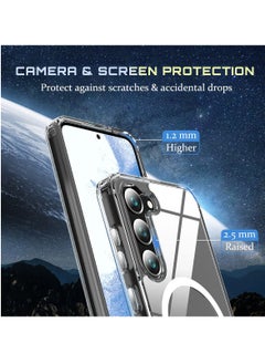 glassology Samsung Galaxy S23 5G Magsafe Protective Clear Case  - Image 5
