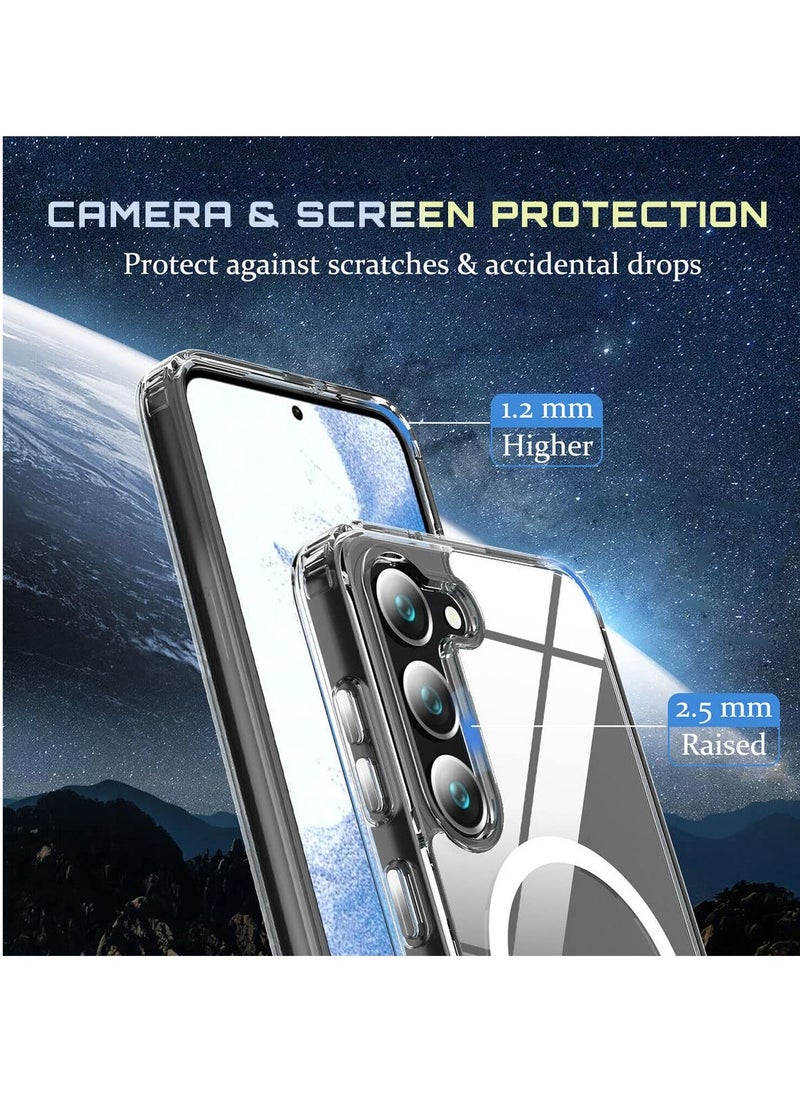 glassology Samsung Galaxy S23 5G Magsafe Protective Clear Case  - Image 5