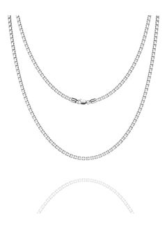 Generic 925 Sterling Silver Clasp Box Chain  - Image 1