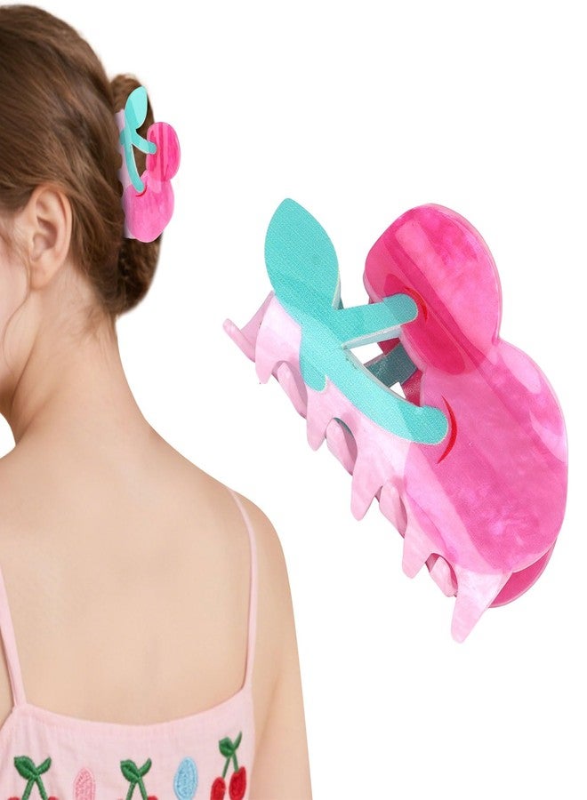 AMCAMI Cherry Claw Clip 1 Pack，Cherry Accessories for Women,Cute Summer Fruit Hair Clips, Non Slip Fashion Hair Accessories - Image 1