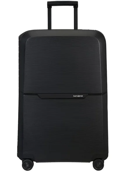 سامسونايت Samsonite Magnum Eco Spinner 55 cm Black Durable Eco Friendly Luggage
