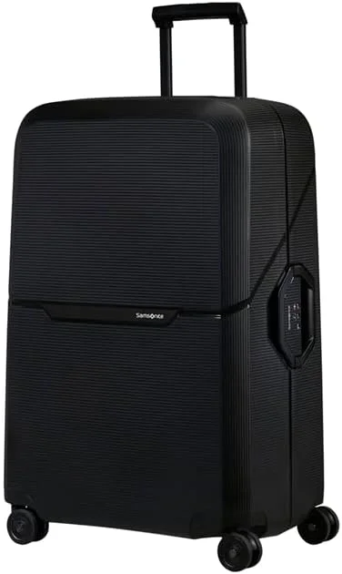سامسونايت Samsonite Magnum Eco Spinner 55 cm Black Durable Eco Friendly Luggage
