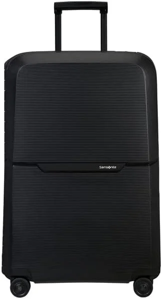 سامسونايت Samsonite Magnum Eco Spinner 55 cm Black Durable Eco Friendly Luggage