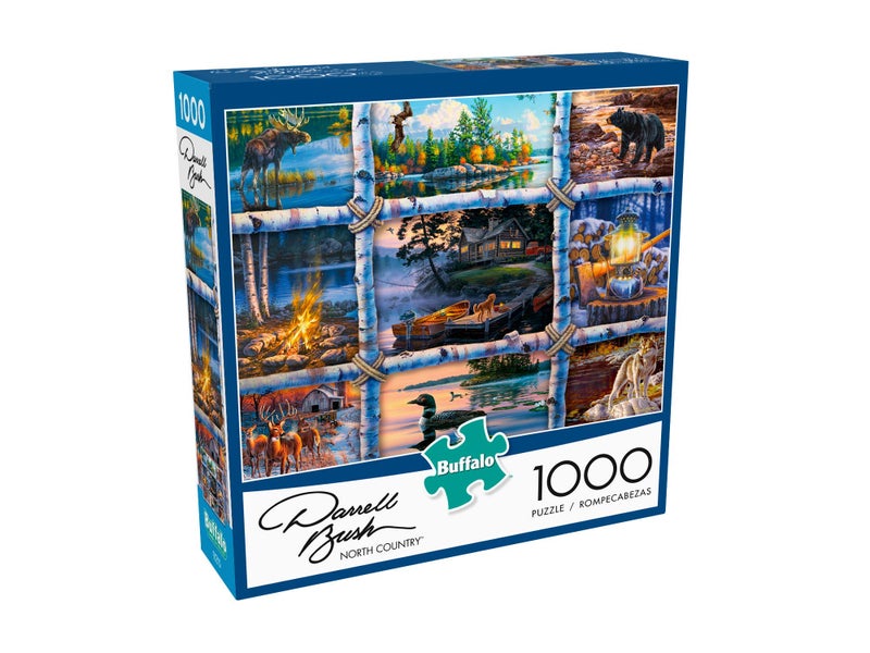 Buffalo Games - Darrell Bush - North Country - 1000 Piece Jigsaw Puzzle for Adults Challenging Puzzle Perfect for Game Nights - Finished Size is 26.75 x 19.75 - Image 3