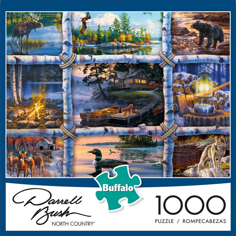 Buffalo Games - Darrell Bush - North Country - 1000 Piece Jigsaw Puzzle for Adults Challenging Puzzle Perfect for Game Nights - Finished Size is 26.75 x 19.75 - Image 2