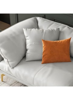 Poppins Home Premium L-Shaped Faux Leather Sofa Set  Dacron-Filled Cushions for Ultimate Comfort (RIGHT BED)  - Image 3