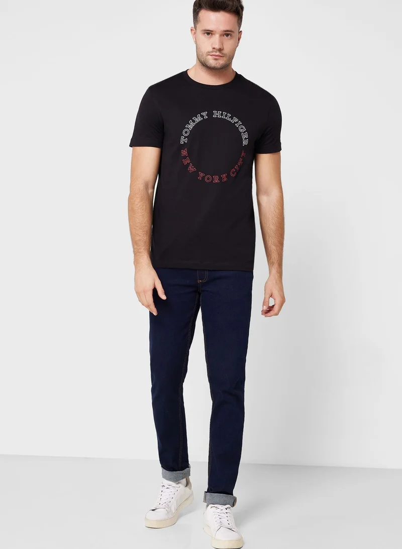 TOMMY HILFIGER Logo Crew Neck T-Shirt