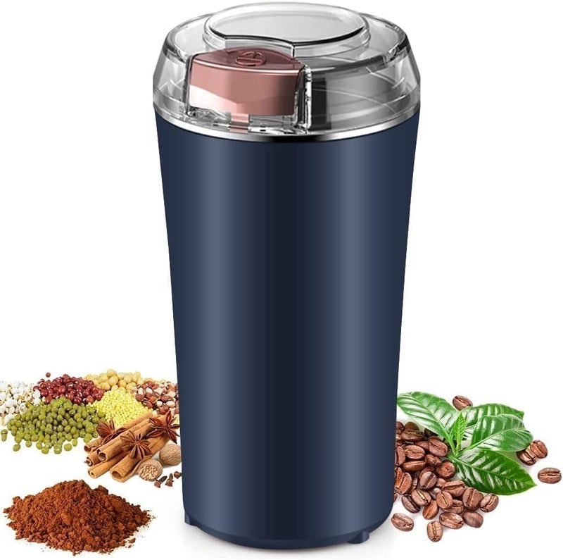 Atharved Stainless Steel Spice Grinder Mini Masala Coffee Grinder Compact Electric Mixer for Kitchen Durable EasytoUse Stainless Steel Grinder - Image 1
