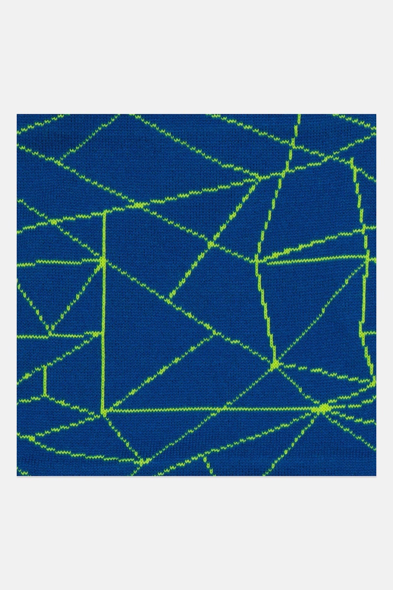 Spyder Kids Boy Embroidered Neck Scarf 25 x 24 D cm, Blue - Image 2