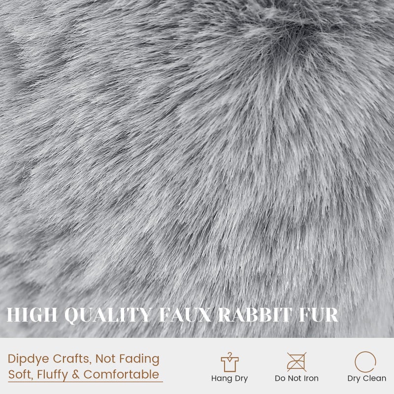 Tavaleu Ear muffs for Women Winter, Faux Fur Earmuffs, Cute Foldable Fluffy Ear Warmers, Soft Warm Ear Covers for Women Men - Image 4