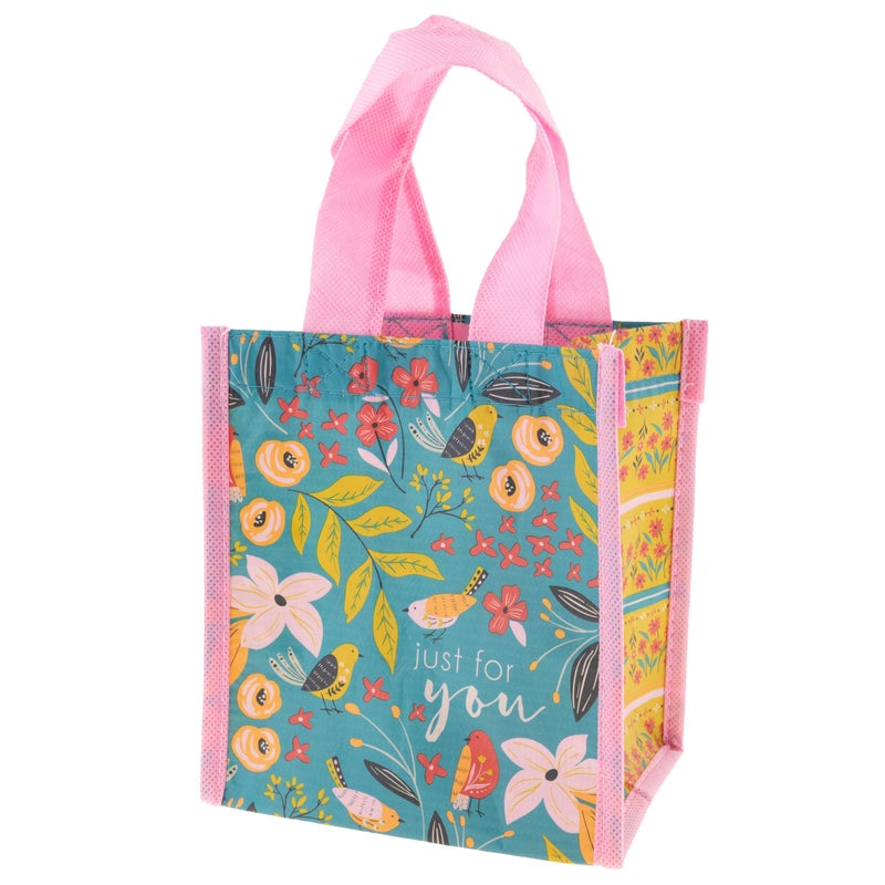 Karma Reusable Gift Bags - Tote Bag and Gift Bag with Handles - Perfect for Birthday Gifts and Party Bags RPET 1 Just For You Small - Image 1