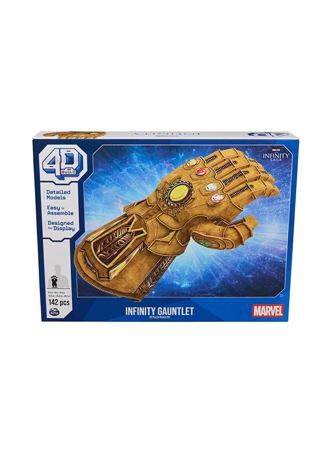 SPIN MASTER - Puzzle 3d 4d Build Gant De L’infini De Thanos Marvel - Image 1