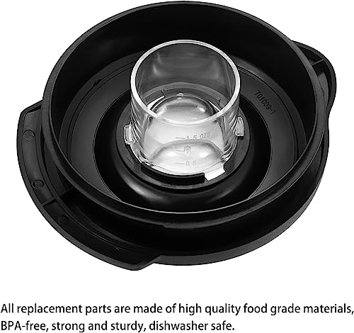 Gairsk Replacement 124461-000-000 178891-000-000 Blenders Lid Fits Os-ter Pro 1200 6 Cup Glass Blenders Lid - Image 2