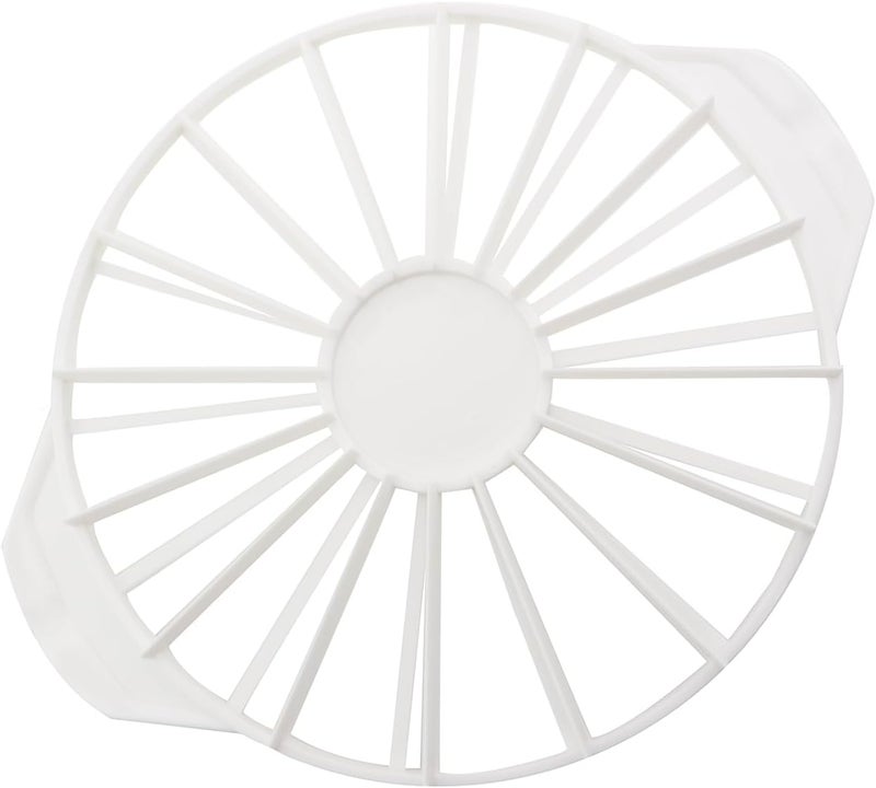 CXMTECH Cake Round Marker Pie Plastic Divider 14 or 16 Slices Double Sided Pastry Partial Slices Pizza Cheese Cookie Divider Mould For DIY Cooking Baking Kitchen Baking Tools White - Image 4