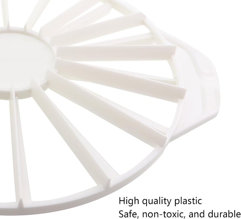 CXMTECH Cake Round Marker Pie Plastic Divider 14 or 16 Slices Double Sided Pastry Partial Slices Pizza Cheese Cookie Divider Mould For DIY Cooking Baking Kitchen Baking Tools White - Image 5