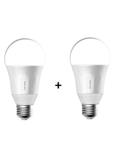 TP-LINK Pack of 2 Smart Wi-Fi LED Bulb With Dimmable Light LB100 - White  - Image 1