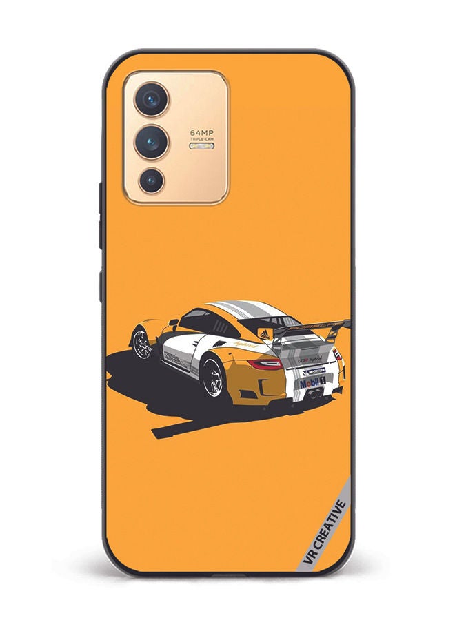 VR CREATIVE Protective Case Cover For Vivo V23 5G Car Design Multicolour - Image 1